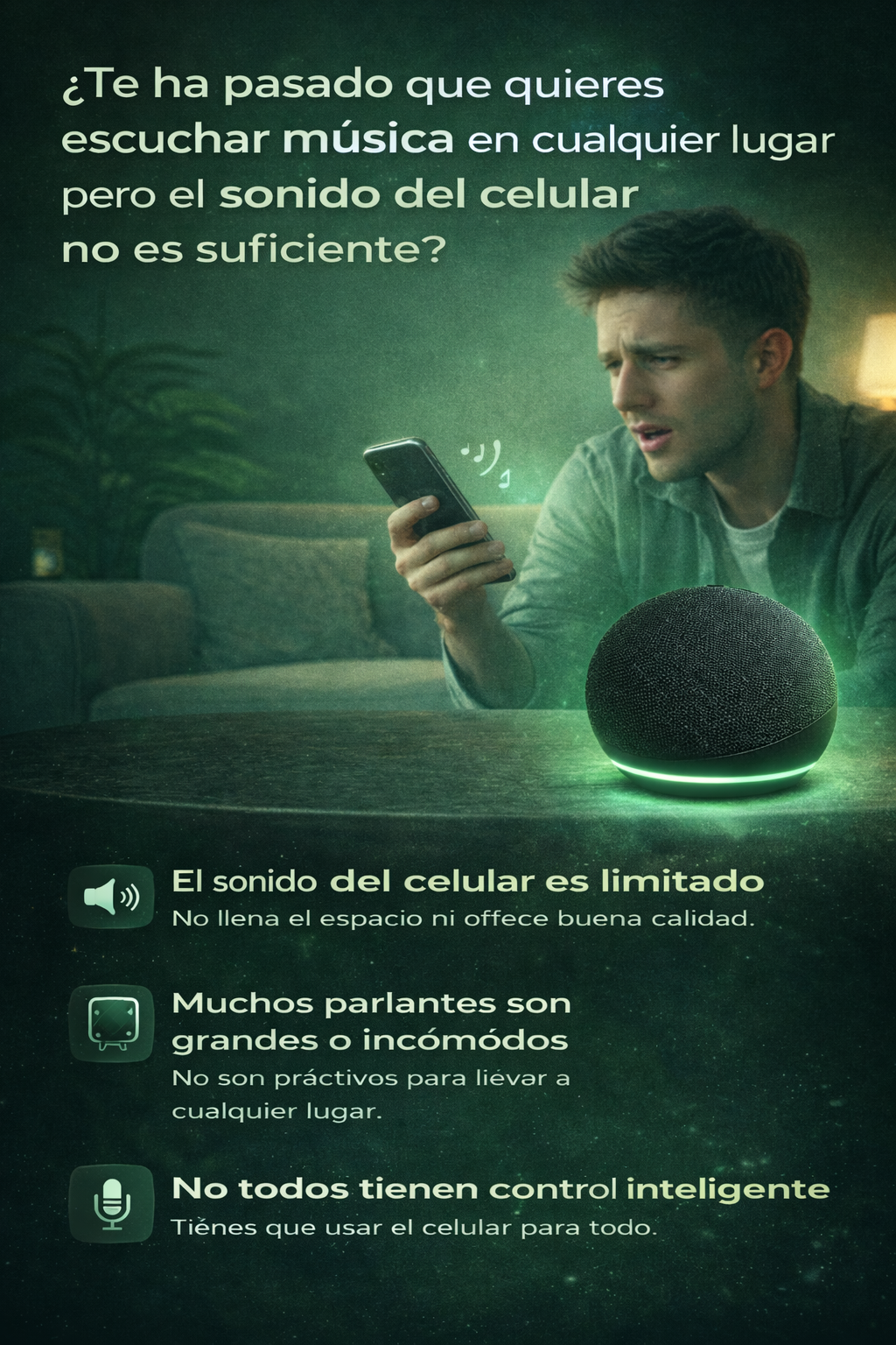 Parlante Inteligente ALAXE Con super descuento superior al 40% por compras de 2 o mas unidades!!!🔥