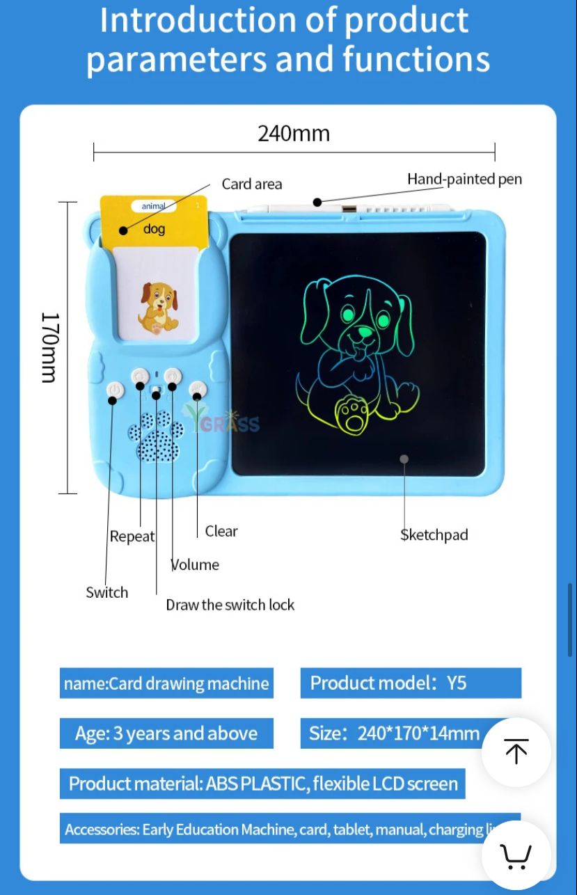 TABLERO APRENDIZAJE INGLES PARA NIÑOS