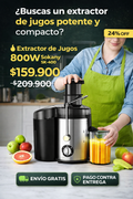 Sokany Sk-400 Extractor De Jugos 800w