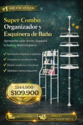 ¡¡Super Combo Organizador Y Esquinero Baño Ducha!!