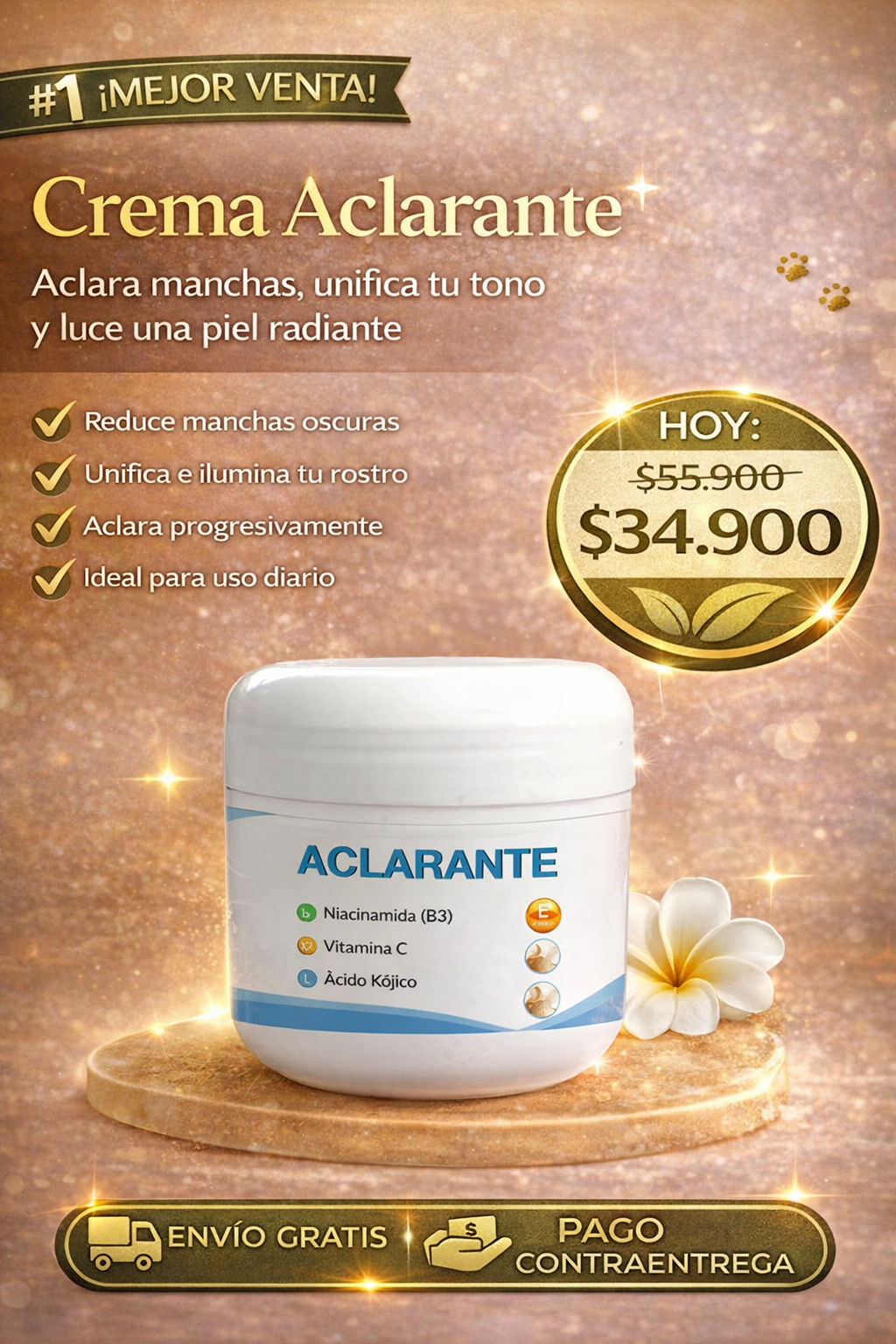 CREMA ACLARANTE FACIAL