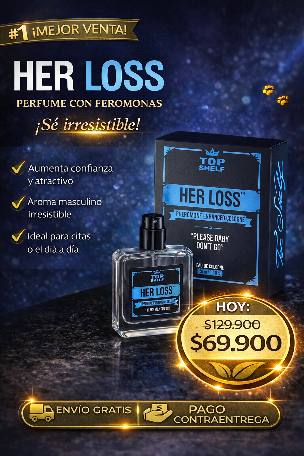 Her Loss - perfume con feromonas 50ml