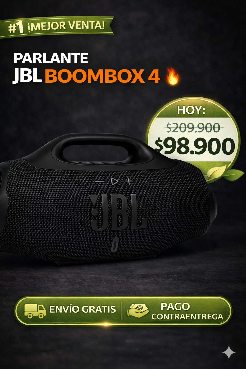 Parlante JBL Boombox 4 Mini